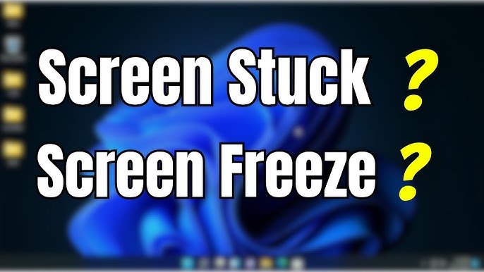 frozen screen laptop